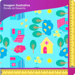Tecido Oxfordine Estampa Infantil 2023416547103 - comprar online