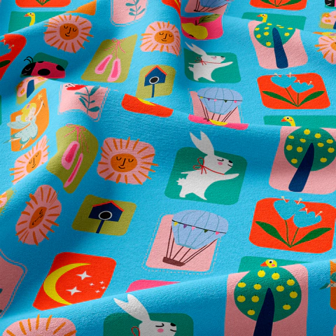 Tecido Oxfordine Estampa Infantil 2088187989958