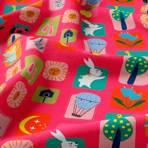 Tecido Oxfordine Estampa Infantil 2091338385042