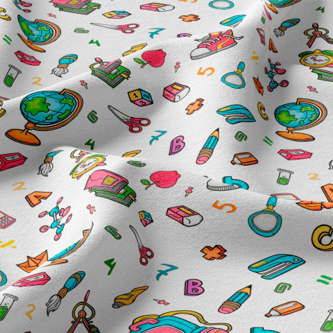 Tecido Oxfordine Estampa Infantil 2076364303604