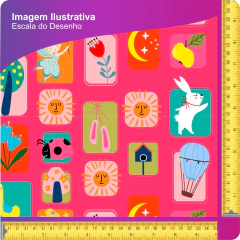 Tecido Oxfordine Estampa Infantil 2091338385042 - comprar online