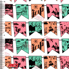 Tecido Oxfordine Estampa Junina 2004039629407 - RED ESTAMPAS