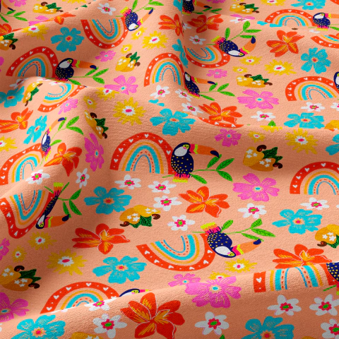 Tecido Oxfordine Estampa Infantil 2040448031202