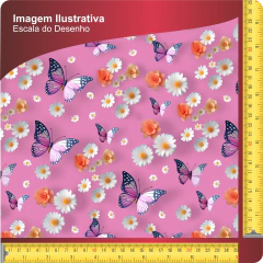 Tecido Oxfordine Estampa Floral 2039849173567 - comprar online