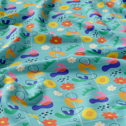 Tecido Oxfordine Estampado 2043262130700