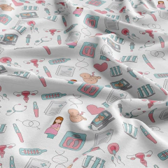 Tecido Oxfordine Estampado - Profissões 2086902572003