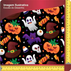 Tecido Oxfordine Estampa Temática Halloween 2082075100807 - comprar online