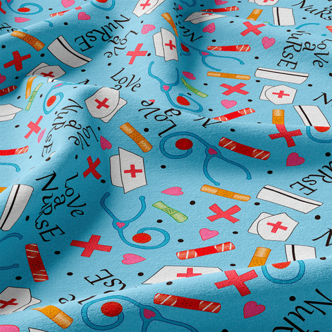 Tecido Oxfordine Estampado - Profissões 2013752939441