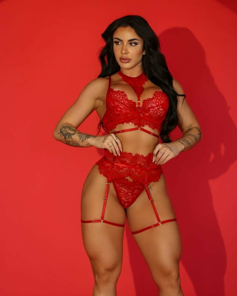 LINGERIE OUSADIA - VERMELHO