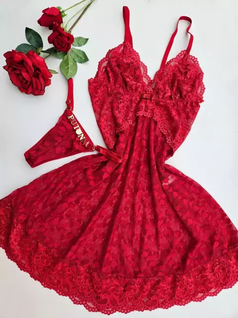CAMISOLA TULE DEISY - Fio Personalizável