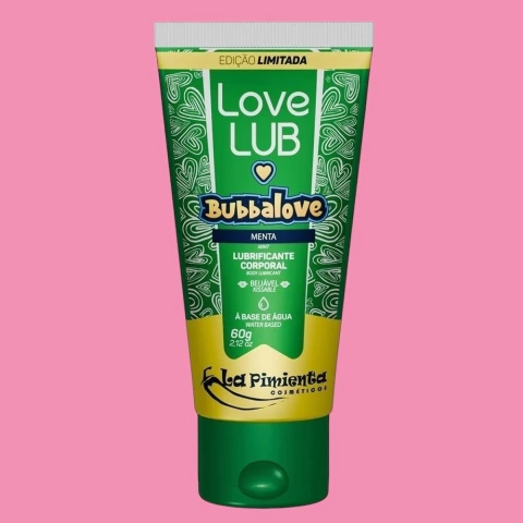 Lubrificante Bubbalove - Menta