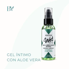 Gel íntimo con aloe vera Sexitive de base acuosa 75 ml