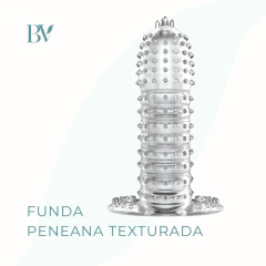 Funda peneana texturada