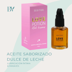 Aceite saborizado 2 en 1 DULCE DE LECHE - comprar online