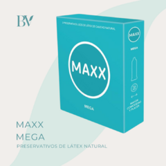 Preservativos de látex MAXX MEGA (56 MM) - comprar online