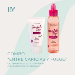 COMBO "ENTRE CARICIAS & FUEGO" - comprar online