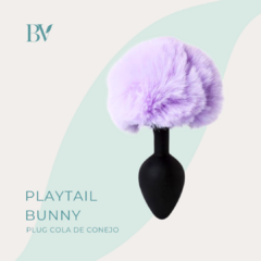 Plug anal con cola de conejo - comprar online