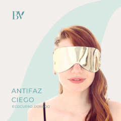Antifaz ciego oro