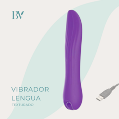 Vibrador con lengua