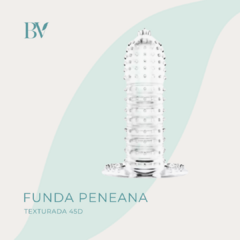 Funda peneana texturada