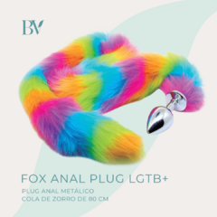 Plug anal con cola de zorro (80 cm)