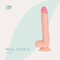 Dildo con testículos (28,5 x 4 cm)