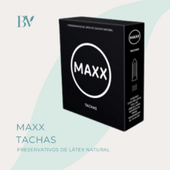 Preservativos de látex MAXX TACHAS