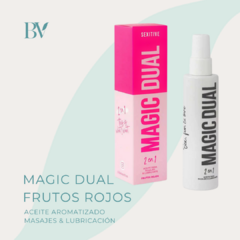 Aceite para masajes & lubricación con aroma a frutos rojos
