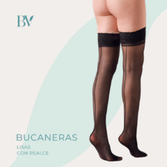 Bucaneras lisas con costura de realce