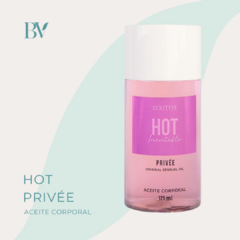 Aceite corporal afrodisíaco HOT INEVITABLE PRIVÉE