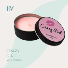 Vela erótica aromatizada CRAZY GIRL