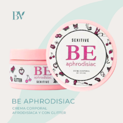 Crema corporal con feromonas y glitter