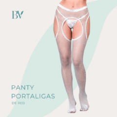 Panty portaligas de red en internet