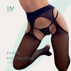Panty portaligas lisas