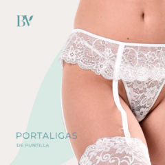 Portaligas de puntilla en internet