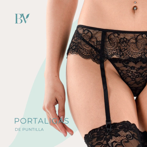 Portaligas de puntilla