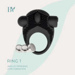 Anillo peneano simple texturado