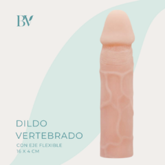 Dildo vertebrado ( 16 x 3,5 cm)