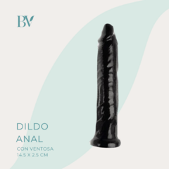 Dildo anal realista (14,5 x 2,5 cm)