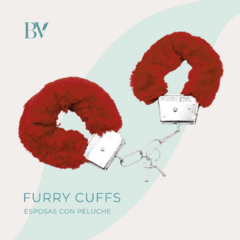 Esposas de metal forradas con peluche