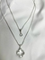 Colar Trevo Inspiração Virginia Prata / Cristal - comprar online