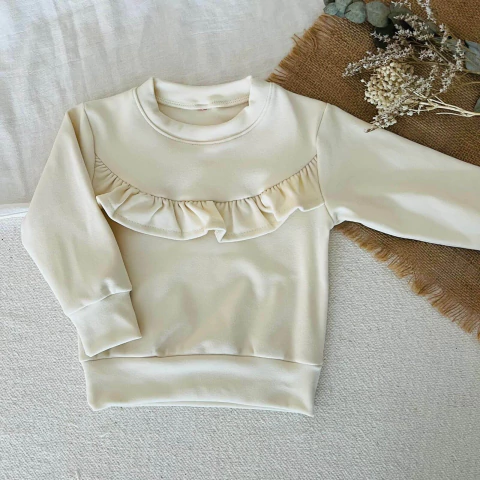 Buzo de darlon voladitos, Natural - comprar online