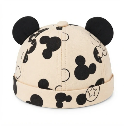 Gorro Docker con Orejitas, Natural