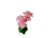 BUQ.FLOR HIBISCO ROSA CLARO C/5-29CM