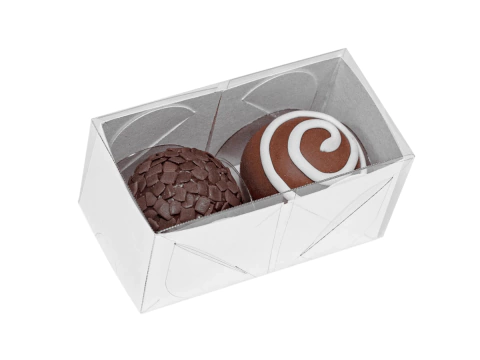 CAIXA BASIC (02 DOCES) BRANCO