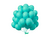 BALAO LISO RED. 05 AZUL TURQUESA PIC PIC 50 UN - comprar online