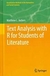 Text Analysis With R For Students Of Literature - Autor: Matthew L. Jockers (2014) [usado]