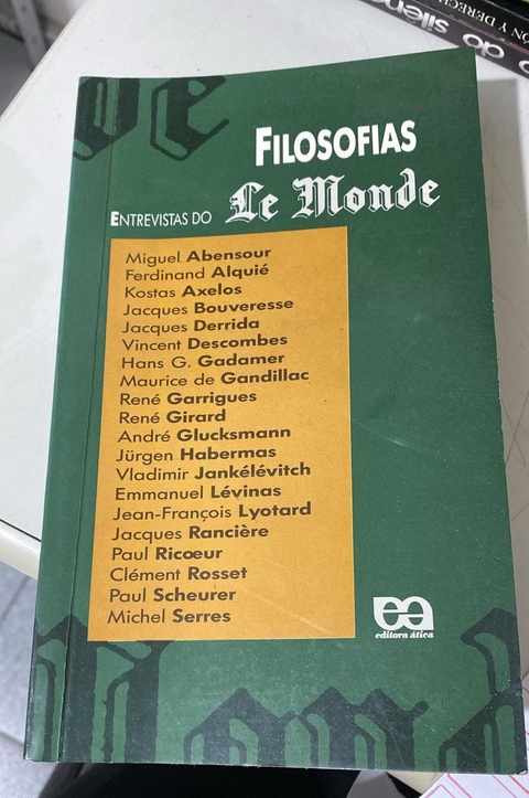 Entrevistas do de Monde - Autor: Miguel Abensour e Outros (1984) [usado]