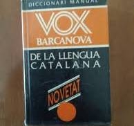 Diccionari Manual de La Llengua Catalana - Autor: Barcanova (1991) [usado]