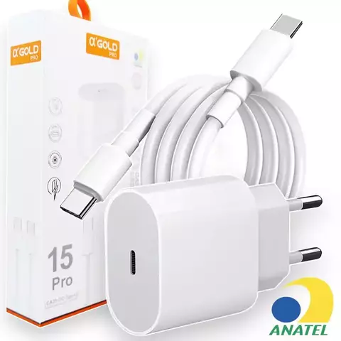 CARREGADOR TURBO 30W USB-C/iOS